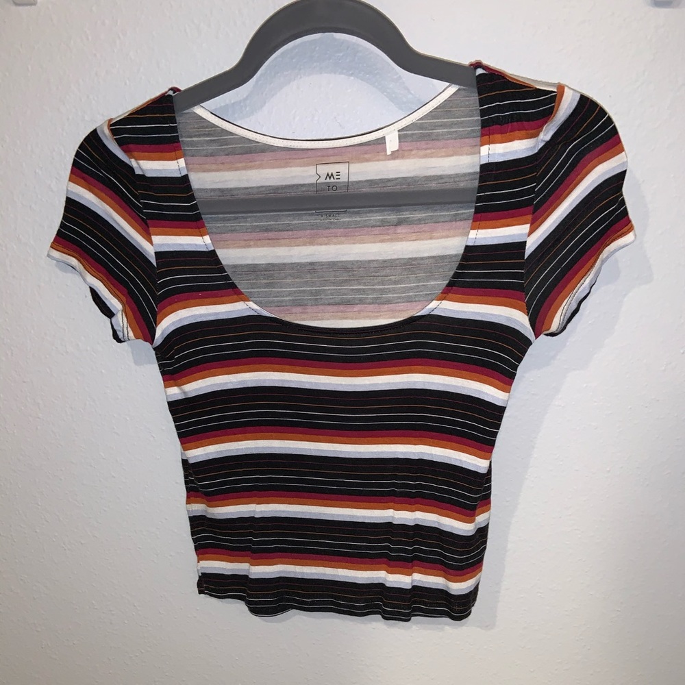 PacSun cropped tee